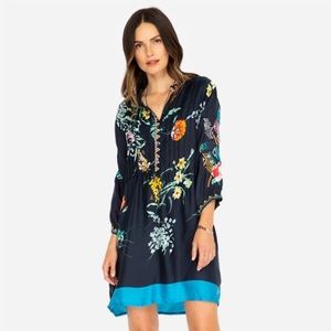 Johnny Was Anabel Silk Dress - XL